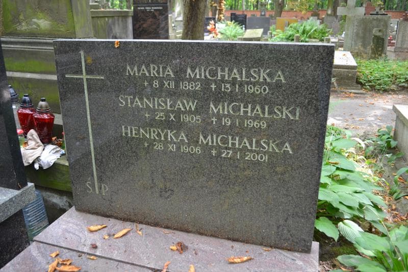 Zdjęcie grobu Henryka Michalska (2)