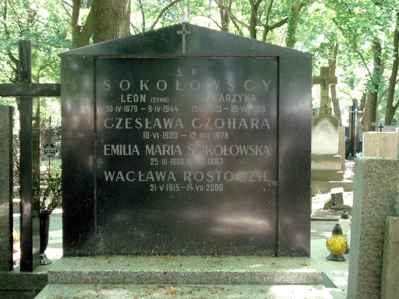 Zdjęcie grobu Czesława Czohara (1)