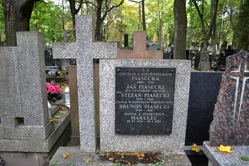Zdjęcie grobu Brunon Piasecki (2)