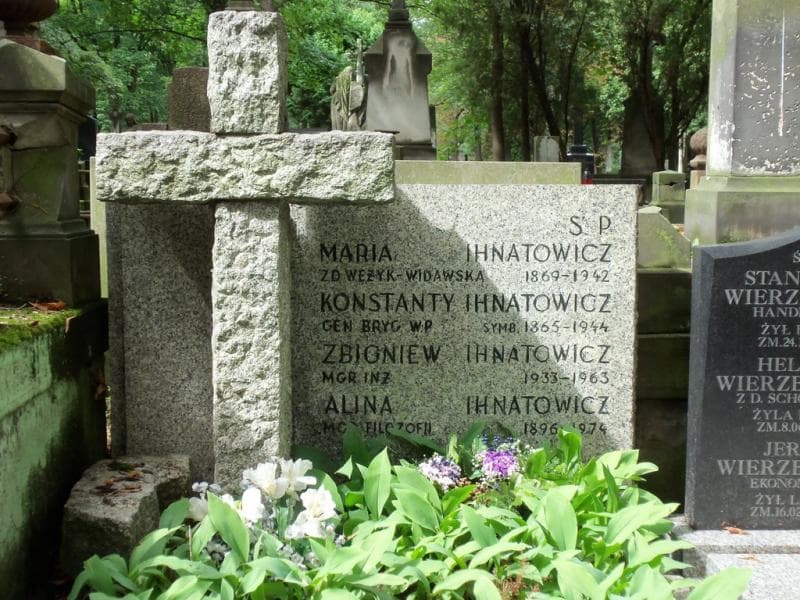 Zdjęcie grobu Konstanty Ihnatowicz (2)