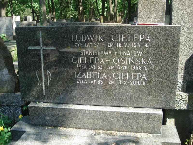 Zdjęcie grobu Ludwik Cielepa (1)