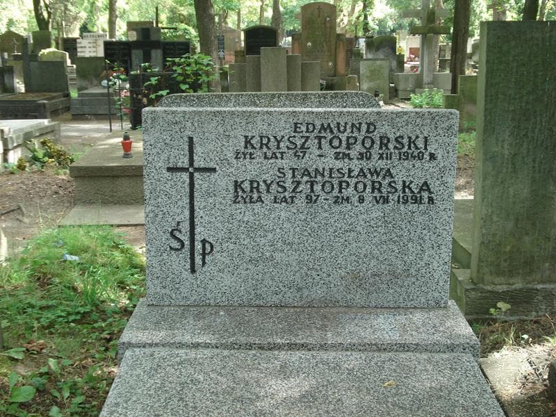 Zdjęcie grobu Edmund Krzysztoporski (2)