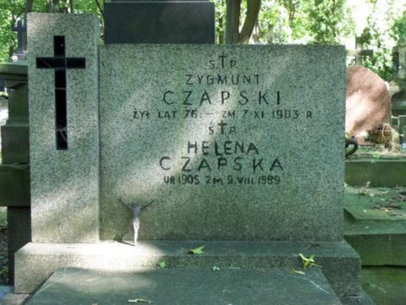 Zdjęcie grobu Zygmunt Czapski (2)