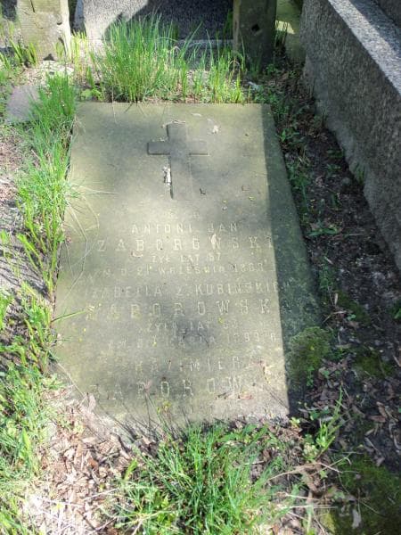 Zdjęcie grobu Antoni Jan Zaborowski (2)