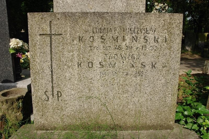 Zdjęcie grobu Ludomir Mieczysław Kośmiński (2)