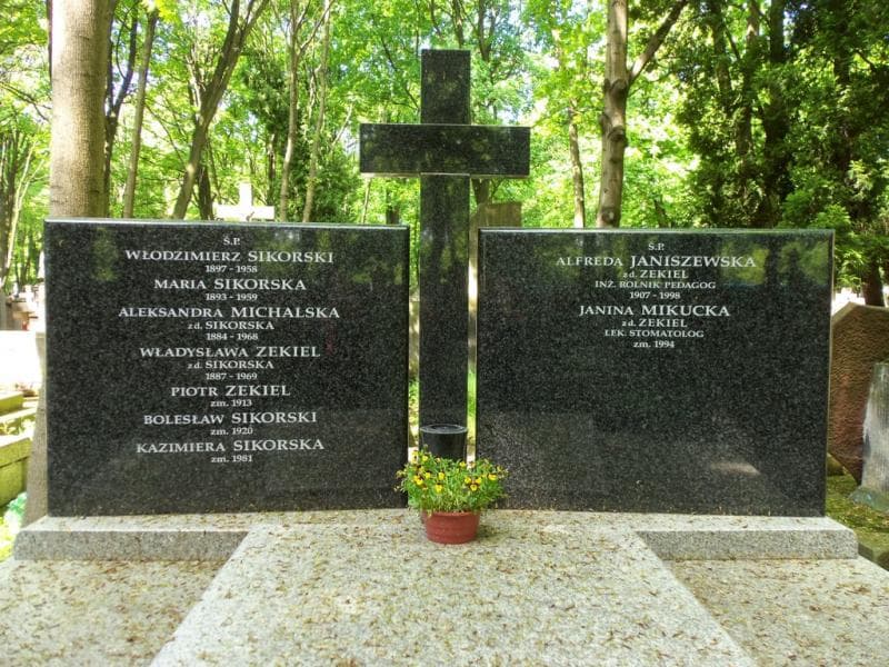 Zdjęcie grobu Alfreda Janiszewska (2)