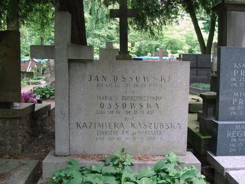 Zdjęcie grobu Maria Ossowska (2)