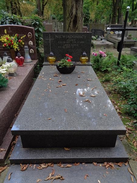 Zdjęcie grobu Józef Niewiadomski (1)