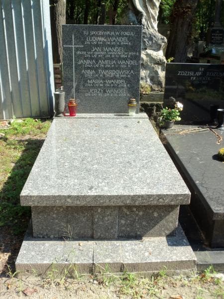 Zdjęcie grobu: Ludwik Wandel