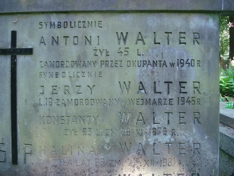 Zdjęcie grobu Józef Walter (2)