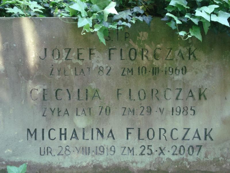 Zdjęcie grobu Helena Florczak (1)