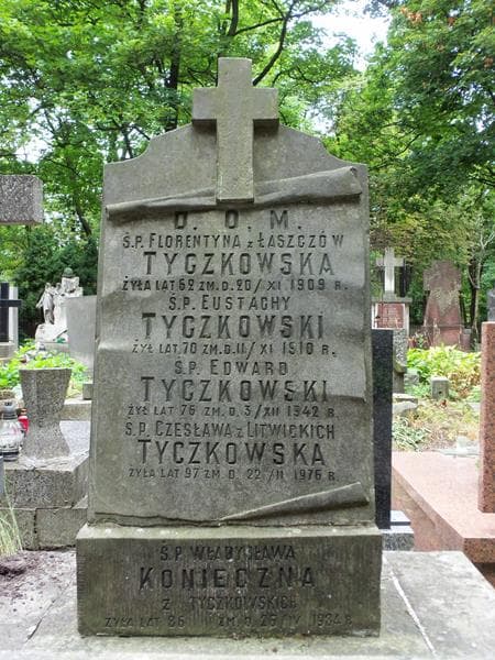 Zdjęcie grobu Florentyna Tyczkowska (2)