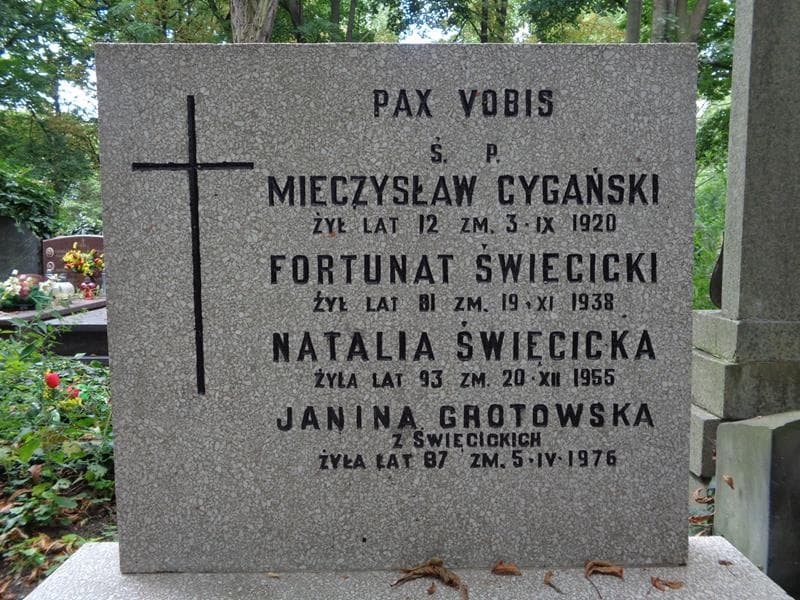 Zdjęcie grobu Mieczysław Cygański (2)