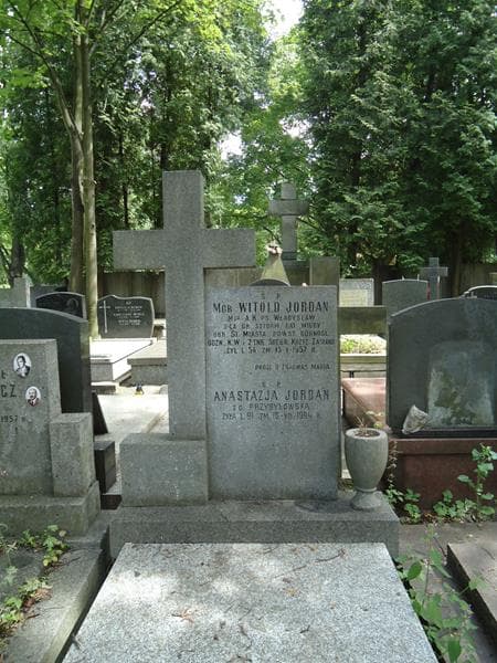 Zdjęcie grobu Witold Jordan (2)
