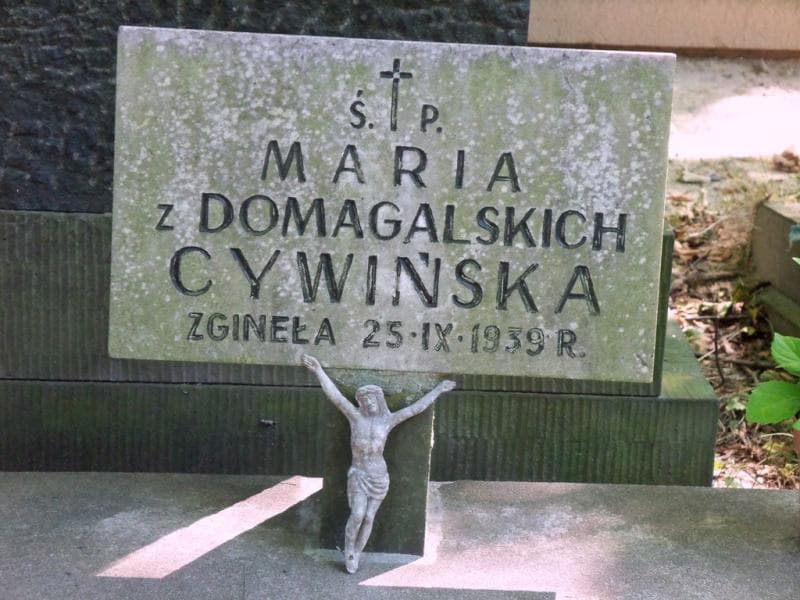 Zdjęcie grobu Maria Cywińska (2)