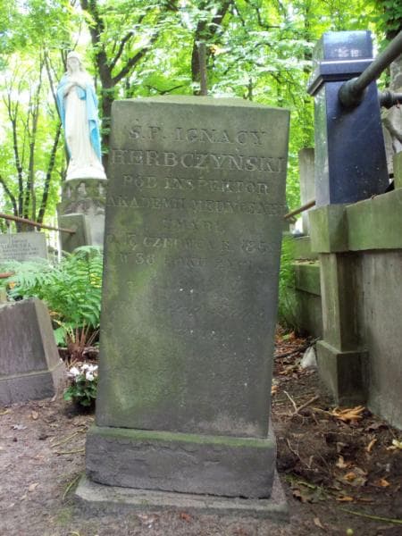 Zdjęcie grobu Ignacy Herbczyński (2)