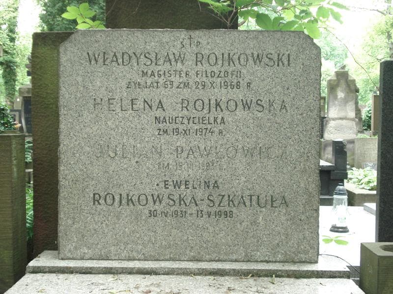 Zdjęcie grobu Julian Pawłowicz (2)