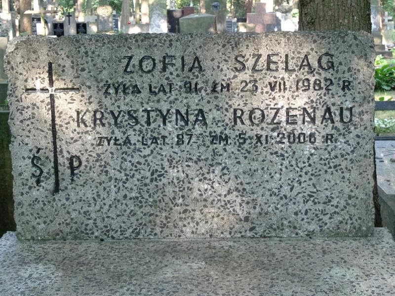 Zdjęcie grobu Krystyna Rozenau (2)