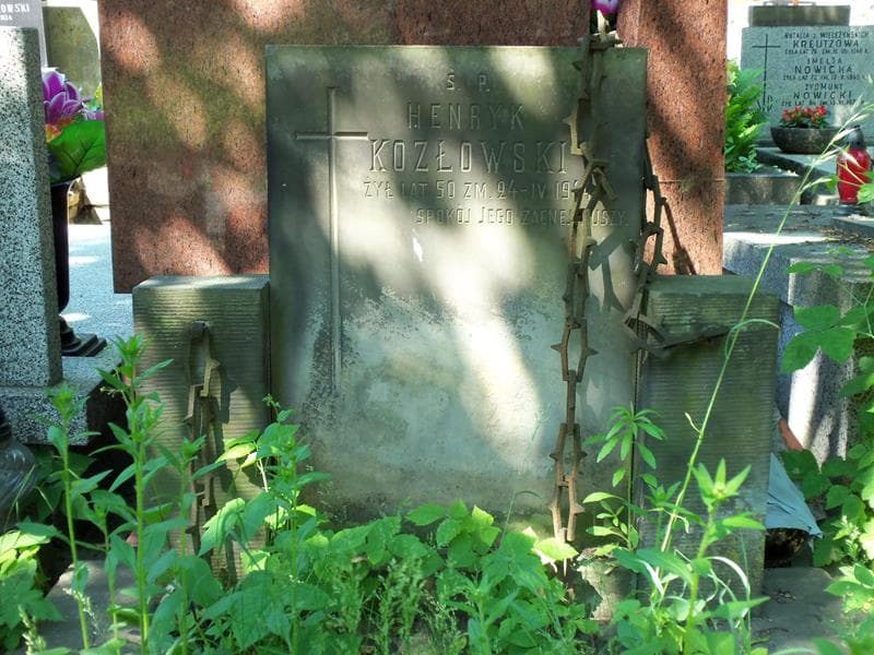 Zdjęcie grobu Henryk Kozłowski (2)