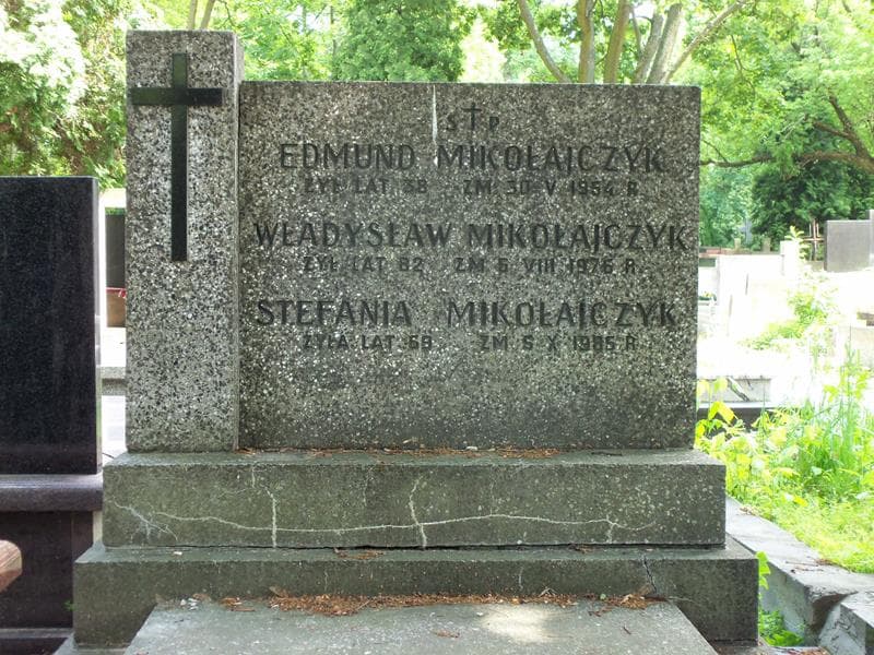 Zdjęcie grobu Stefania Mikołajczyk (2)