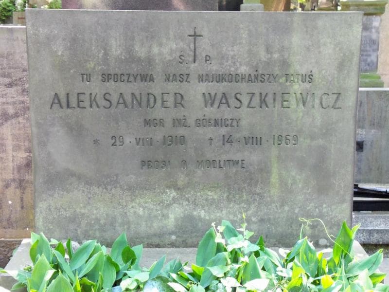 Zdjęcie grobu Aleksander Waszkiewicz (2)