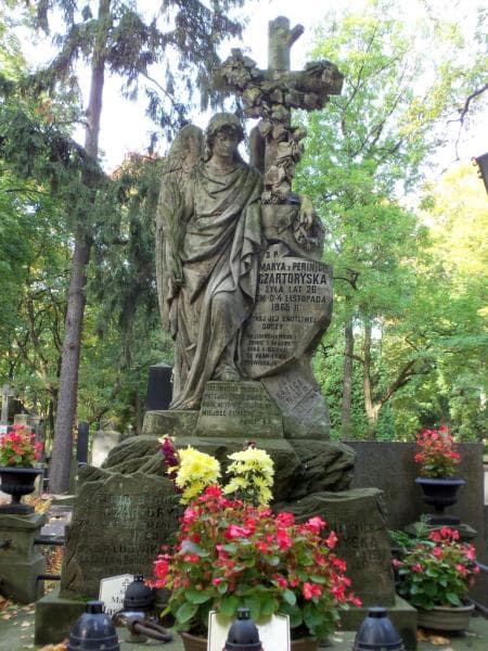 Zdjęcie grobu Gustaw Czartoryski (2)