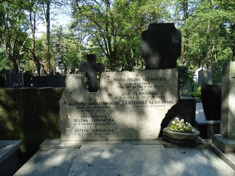 Zdjęcie grobu Kazimierz Albin Serwański (2)