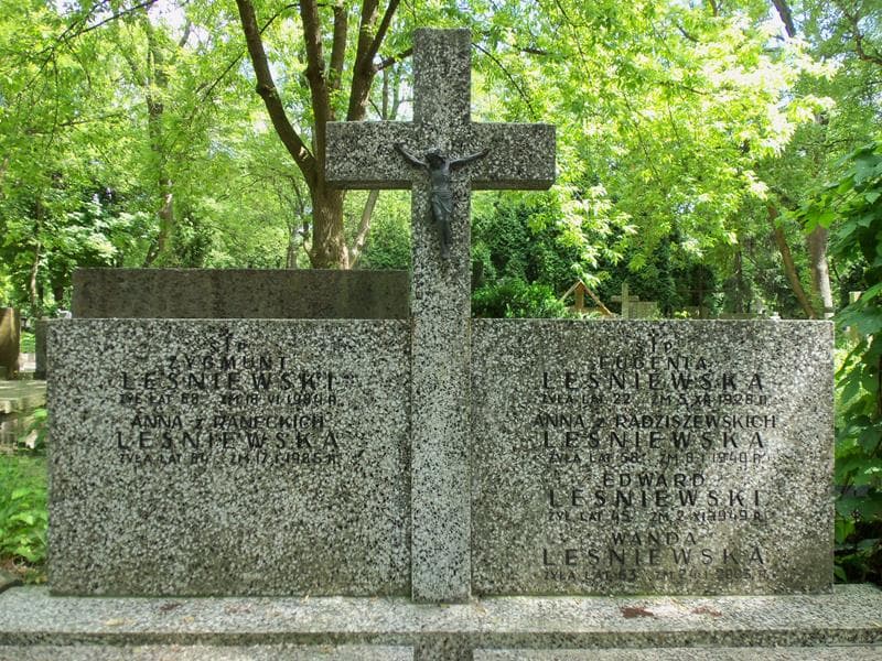 Zdjęcie grobu Eugenia Leśniewska (2)