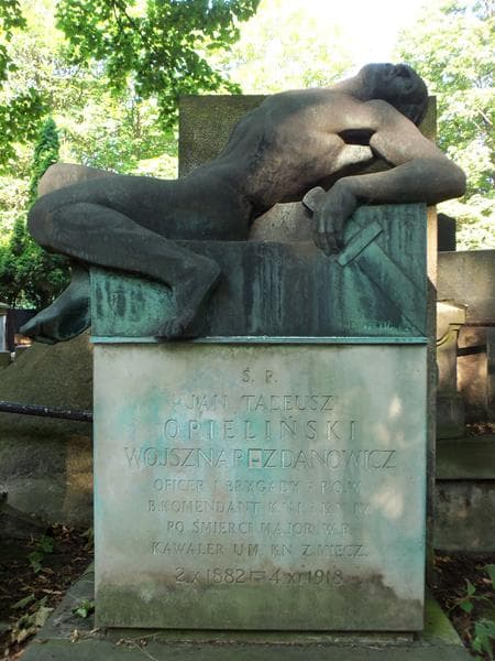 Zdjęcie grobu Jan Tadeusz Opieliński Wojsznar-Zdanowicz (2)