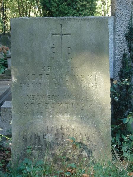 Zdjęcie grobu Ksawery Kobzakowski (2)