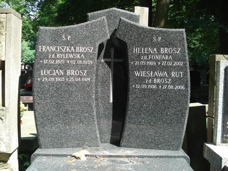 Zdjęcie grobu Lucjan Brosz (2)