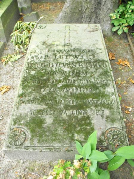 Zdjęcie grobu Ludwik Dąbrowski (1)