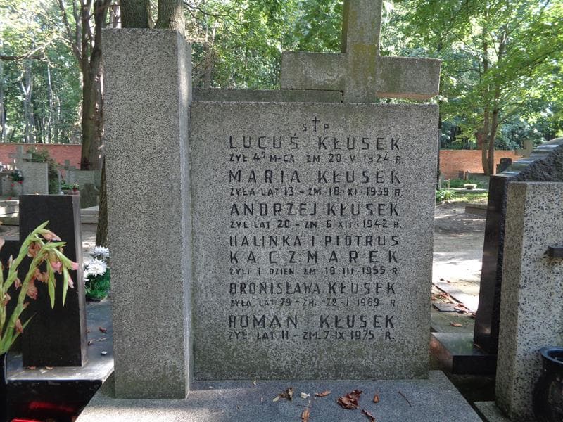Zdjęcie grobu Lucuś Kłusek (2)