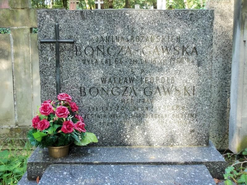 Zdjęcie grobu Wacław Leopold Bończa-Gawski (2)