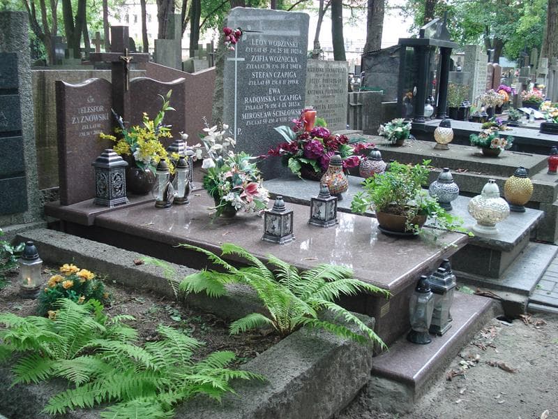 Zdjęcie grobu: Telesfor Żyznowski
