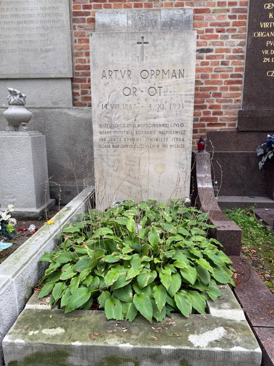 Zdjęcie grobu: Artur Oppman